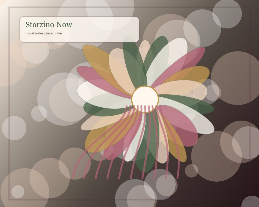 Placeholder voor bloemen en notities op een atelierbureau